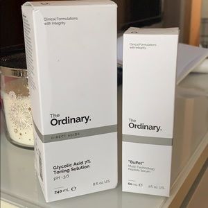 NIB NWT the ordinary bundle skincare